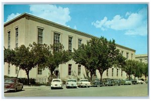 c1960's US Post Office Building Cars Amarillo Texas TX Unposted Vintage Postcard 