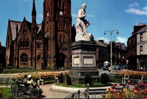 Scotland Dumfries Robert Burns' Statue