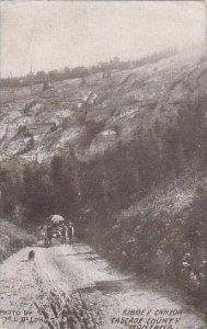 Montana Cascade County Kibbey Canyon Real Photo RPPC