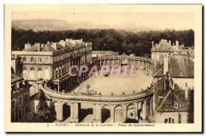 Old Postcard Nancy Hemicycle Palais De La Carriere From the Government