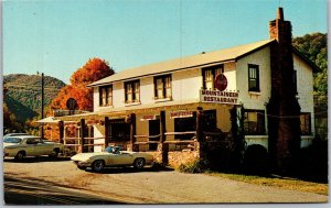 Postcard NC Maggie Valley Mountaineer Restaurant and Gift Shop Coca Cola