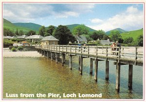 uk48909 luss from pier loch lomond scotland uk