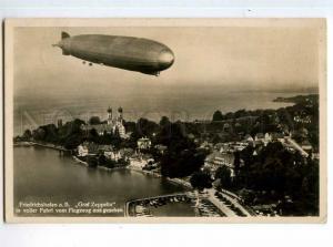 247972 FRIEDRICHSHAFEN Graf Zeppelin photo 1935 y airship RPPC