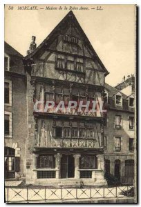 Postcard Old House Morlaix Queen Anne