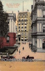 First National Bank, City Hall Hartford, Connecticut, USA 1915 