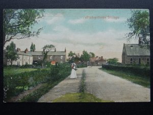 Yorkshire York BISHOPTHORPE VILLAGE c1907 Postcard by Valentine