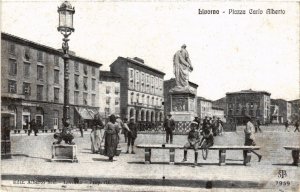 CPA LIVORNO Piazza Carlo Alberto . ITALY (467809)