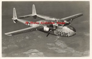 US Air Force, RPPC, Fairchild C-82A-FA Packet Airplane