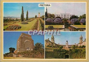 Postcard Modern Pretoria Top left frontgarden Union Buildings Pretoria Bo Lin...