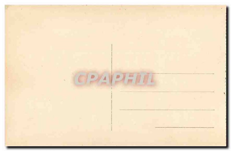 Old Postcard Marseille Notre Dame and Chateau