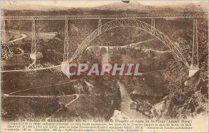 Old Postcard The Viaduct Garabit