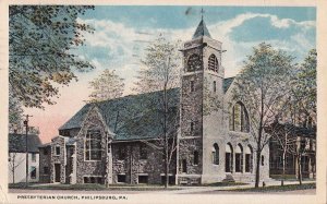 Postcard Presbyterian Church Philipsburg PA