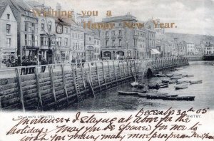 Yorkshire Postcard - Whitby, St Ann's Straith  SW18387