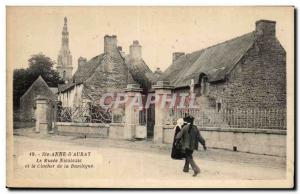 Sainte Anne d & # 39Auray Old Postcard Nicolazic the museum and the tower of ...
