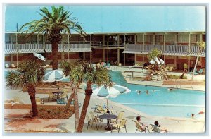 1959 Buena Vista Beach Motel Hotel Gulf Biloxi Mississippi MS Vintage Postcard