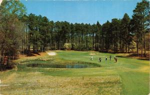 PINEHURST NORTH CAROLINA THE CATHEDRAL (15th) HOLE~# 4 COURSE POSTCARD 1960s