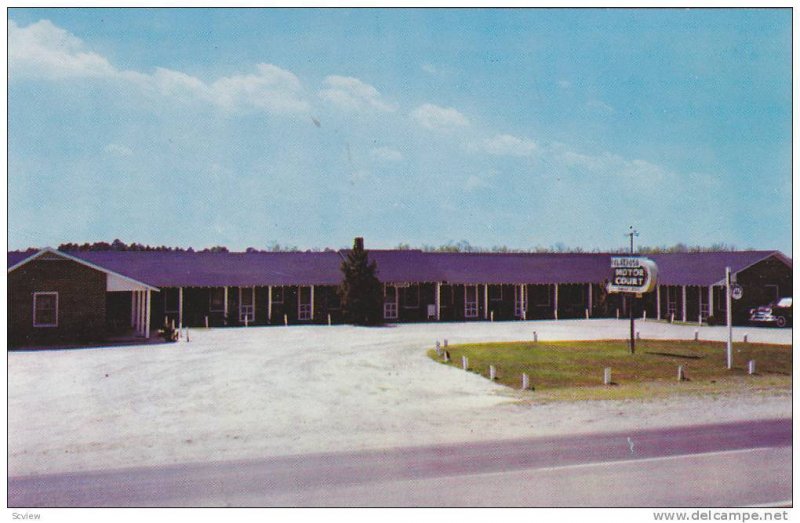 Exterior,  El Reposo Motor Court,  Lumberton,  North Carolina,  40-60s