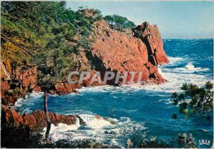 'Modern Postcard The French Riviera Franch Riviera Corniche d''Or'