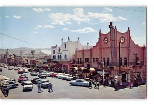 Tijuana Mexico Vintage Postcard Avenida Revolucion Street Scene Main St