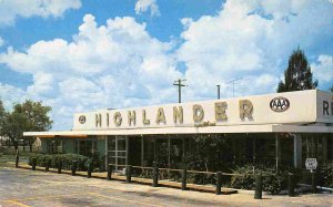 Highlander Restaurant Lake Wales Florida postcard