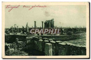 Old Postcard Timgad General view