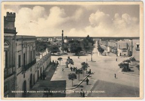 Vintage POSTCARD - TOAST province - Mesagne 1941-