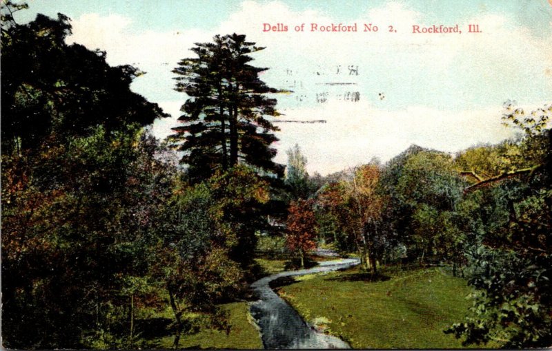 Illinois Rockford Dells At Rockford No 3 1907