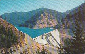 Oregon Klamath Falls Detroit Dam And Reservoir 1955