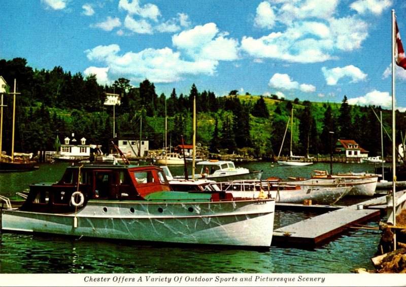 Canada Nova Scotia Chester Harbour View