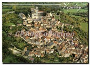 Postcard Modern Wonders of the Yonne Vezelay Yonne