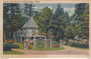 NORTHAMPTON, Massachusetts, PU-1946; Laurel Park Entrance