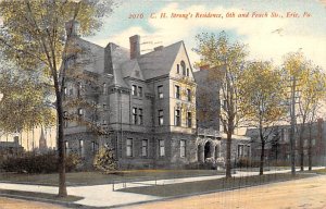 C. H. Strong's Residence Erie, Pennsylvania PA