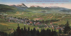 Riesengebirge Schmiedeberg Panorama Vintage-Kowary & Karpacz Poland Postcard