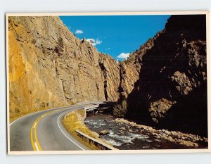 Postcard The Curved Bridge in Big Thompson Canyon, Colorado