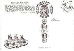 Medicine Hat, Alberta Canada  THIRD STREET SCENE  Woolworth Store  4X6 Postcard