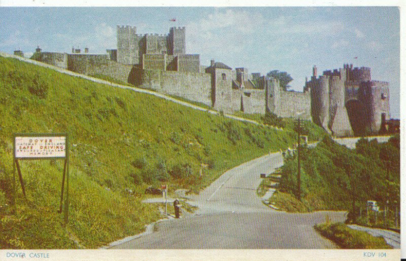 Kent Postcard - Dover Castle - Ref 7170A