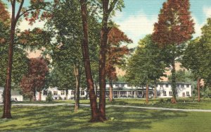 Vintage Postcard Mammoth Cave Hotel Wooded Cave Green River Valleys Kentucky KY