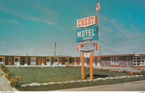 LETHBRIDGE, Alberta, Canada, 1950-1960's; Crest Motel