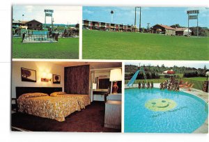 Scottsburg Indiana IN Vintage Postcard Mariann Travel Inns & Restaurant