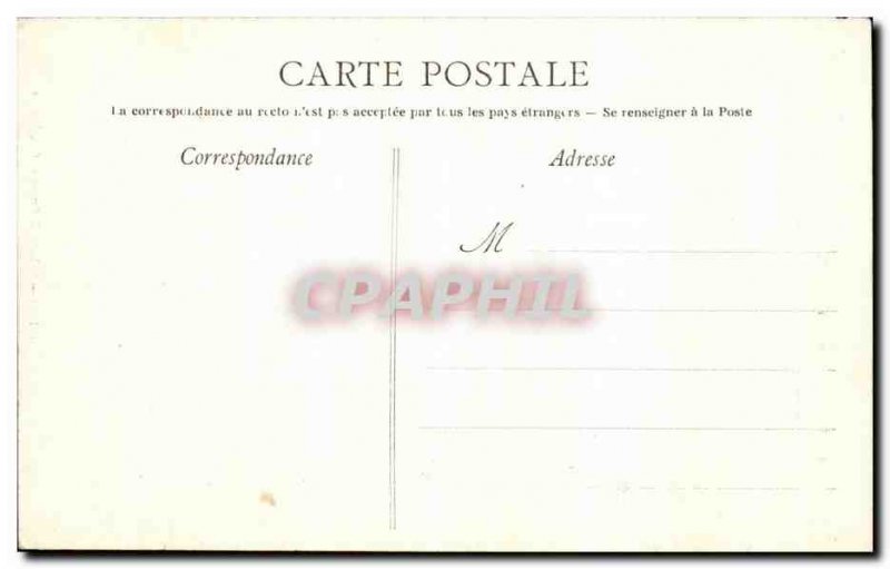 Postcard Old Church Saint Aubin Guerande