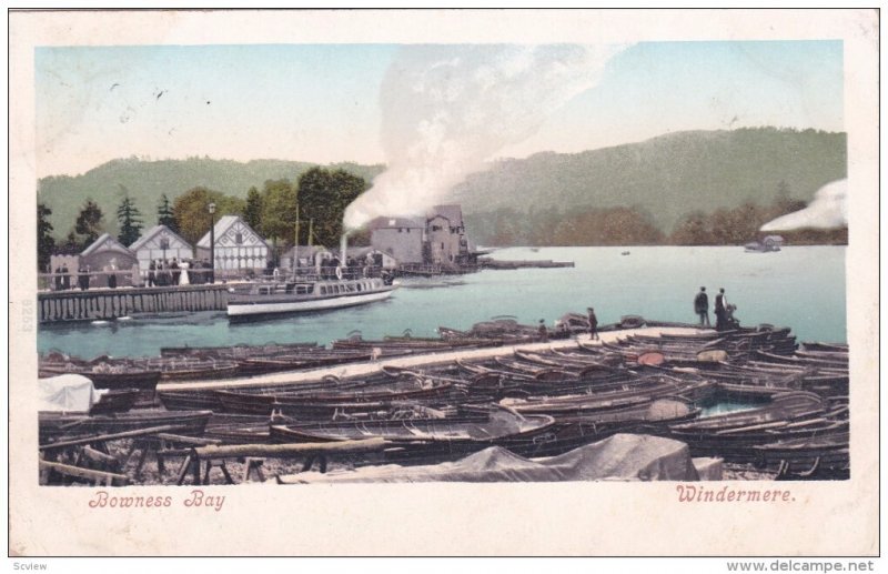 WINDERMERE, Cumbria, England, United Kingdom; Bowness Bay, PU-1904