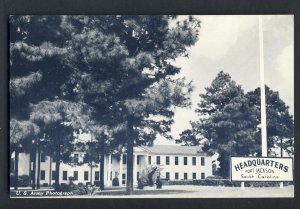 Columbia, South Carolina/SC Postcard, Headquarters, Fort Jackson, US Army