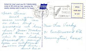 9452 United Airlines DC-7 Mainliners 1959