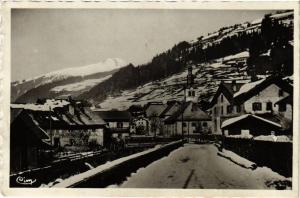 CPA MORZINE Alt. 960m Vue générale - Le Bourg (618882)