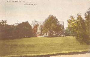 Peace Dale Rhode Island Hazards Residence Exterior Antique Postcard K13799