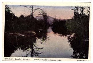 Postcard NATURE SCENE Canaan New Hampshire NH AU8924