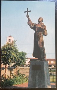 Vintage Postcard 1976 Statue of Junipero Serra, Los Angeles, California (CA)