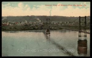 General View of Monaco from Rochester, Pa.