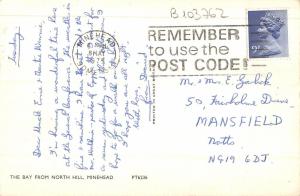 B103762 the bay from north hill minehead    uk