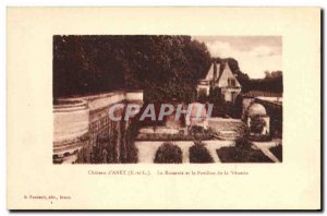 Old Postcard Chateau d'Anet The Rose Garden and Pavilion of La Venerie